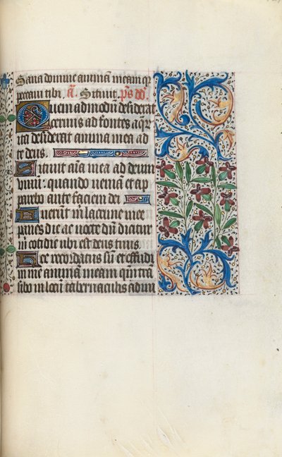 Księga godzin Korzystanie z Rouen: fol. 129r, ok. 1470. autorstwa Master of the Geneva Latini