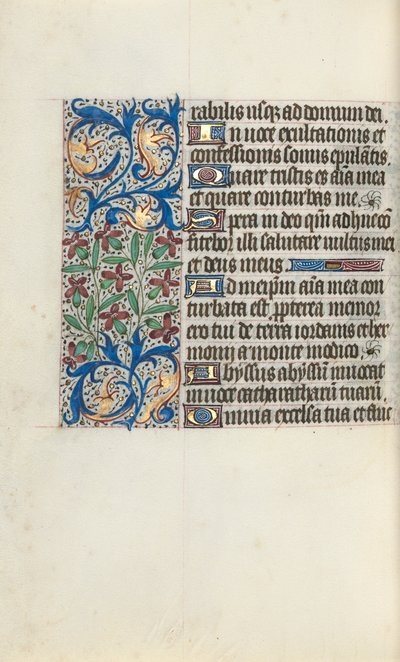 Księga godzin Korzystanie z Rouen: fol. 129v, ok. 1470. autorstwa Master of the Geneva Latini
