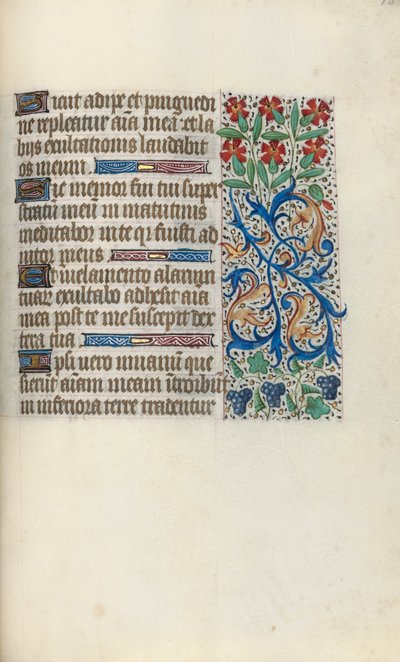 Księga godzin Korzystanie z Rouen: fol. 138r, ok. 1470. autorstwa Master of the Geneva Latini