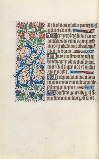 Księga godzin Korzystanie z Rouen: fol. 138v, ok. 1470. autorstwa Master of the Geneva Latini