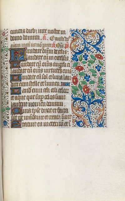 Księga godzin Korzystanie z Rouen: fol. 141r, ok. 1470. autorstwa Master of the Geneva Latini