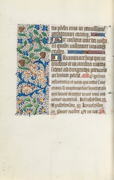 Księga godzin Korzystanie z Rouen: fol. 144v, ok. 1470. autorstwa Master of the Geneva Latini