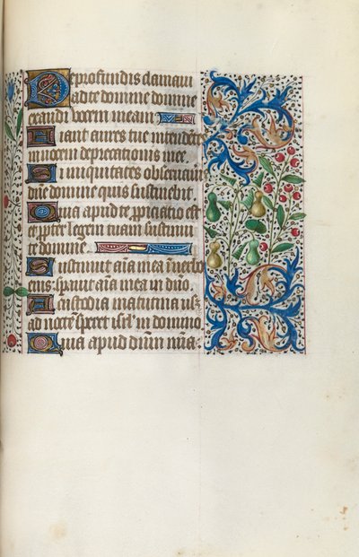 Księga godzin Korzystanie z Rouen: fol. 145r, ok. 1470. autorstwa Master of the Geneva Latini