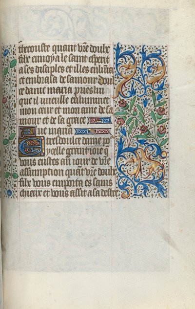 Księga godzin Korzystanie z Rouen: fol. 151r, ok. 1470. autorstwa Master of the Geneva Latini