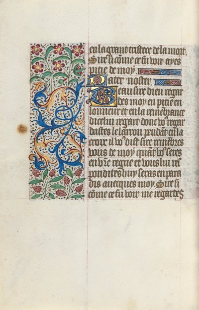 Księga godzin Korzystanie z Rouen: fol. 154v, ok. 1470. autorstwa Master of the Geneva Latini