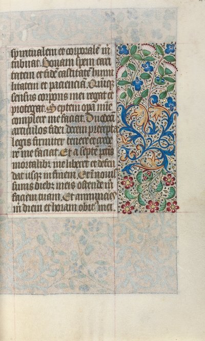 Księga godzin Korzystanie z Rouen: fol. 22r, ok. 1470. autorstwa Master of the Geneva Latini