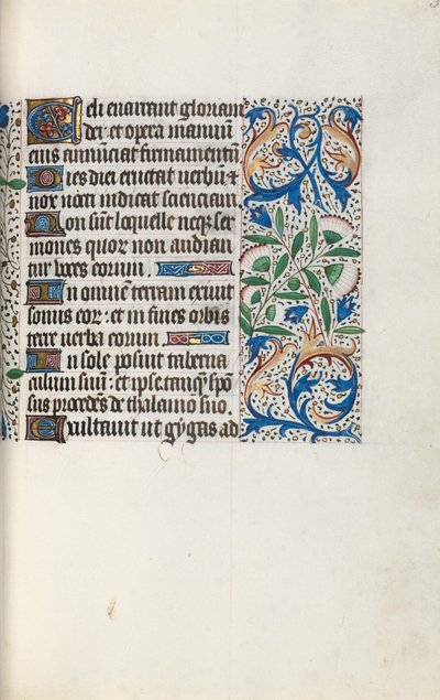 Księga godzin Korzystanie z Rouen: fol. 32r, ok. 1470. autorstwa Master of the Geneva Latini
