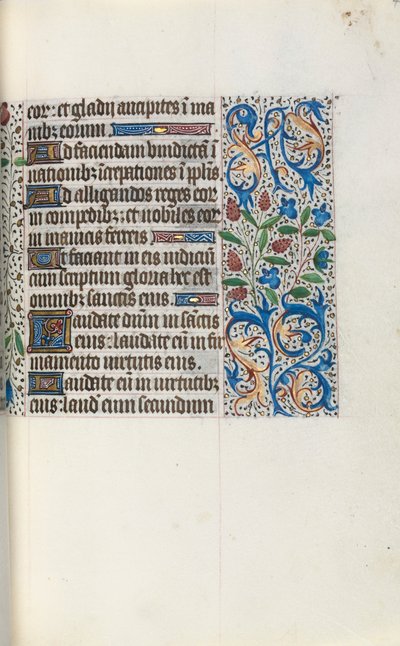Księga godzin Korzystanie z Rouen: fol. 46r, ok. 1470. autorstwa Master of the Geneva Latini
