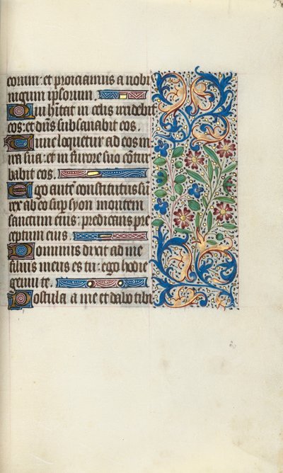 Księga godzin Korzystanie z Rouen: fol. 58r, ok. 1470. autorstwa Master of the Geneva Latini