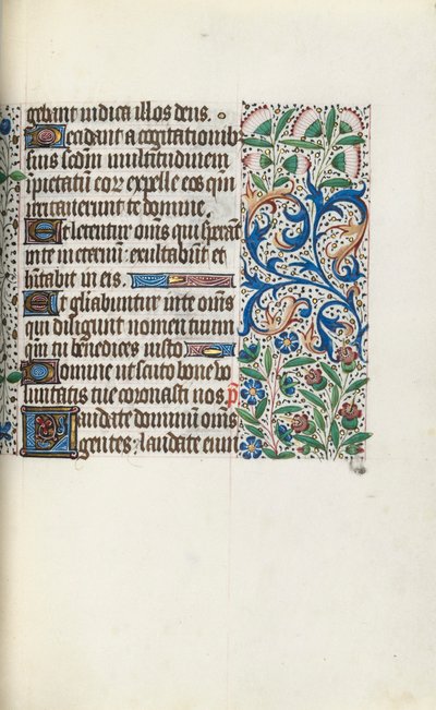 Księga godzin Korzystanie z Rouen: fol. 60r, ok. 1470. autorstwa Master of the Geneva Latini