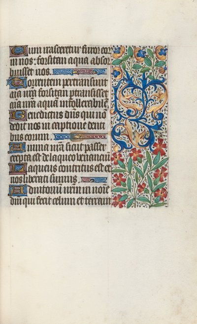 Księga godzin Korzystanie z Rouen: fol. 71r, ok. 1470. autorstwa Master of the Geneva Latini