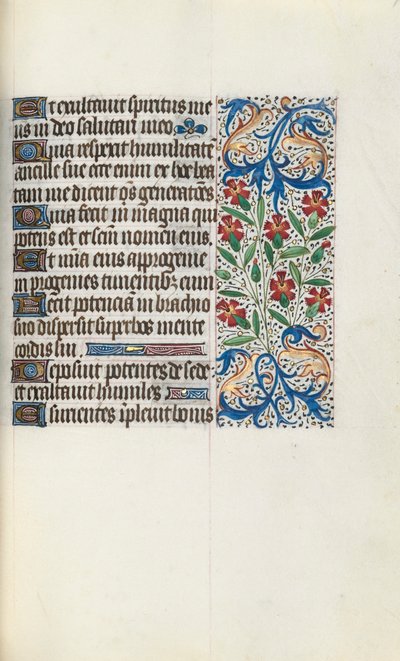 Księga godzin Korzystanie z Rouen: fol. 74r, ok. 1470. autorstwa Master of the Geneva Latini