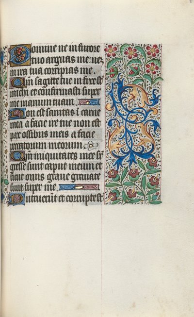 Księga godzin Korzystanie z Rouen: fol. 83r, ok. 1470. autorstwa Master of the Geneva Latini