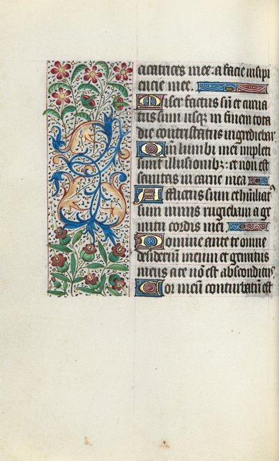 Księga godzin Korzystanie z Rouen: fol. 83v, ok. 1470. autorstwa Master of the Geneva Latini