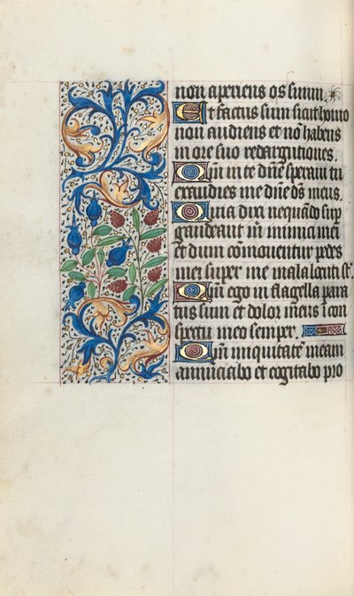 Księga godzin Korzystanie z Rouen: fol. 84v, ok. 1470. autorstwa Master of the Geneva Latini