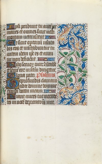 Księga godzin Korzystanie z Rouen: fol. 90r, ok. 1470. autorstwa Master of the Geneva Latini
