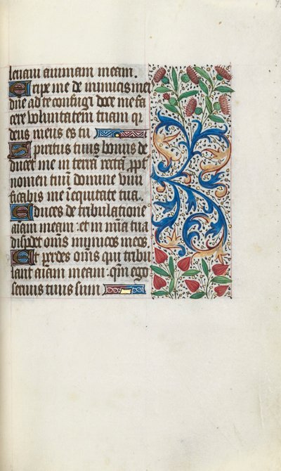 Księga godzin Korzystanie z Rouen: fol. 92r, ok. 1470. autorstwa Master of the Geneva Latini