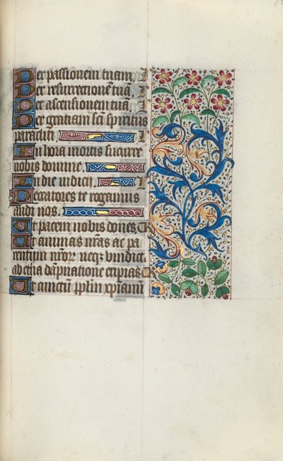 Księga godzin Korzystanie z Rouen: fol. 95r, ok. 1470. autorstwa Master of the Geneva Latini