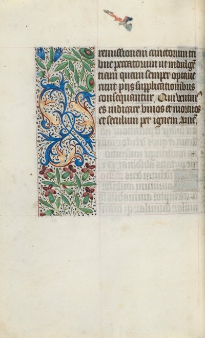 Księga godzin Korzystanie z Rouen: fol. 96v, ok. 1470. autorstwa Master of the Geneva Latini