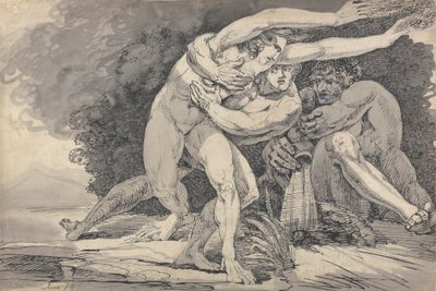 Apollo i Dafne autorstwa Master of the Giants