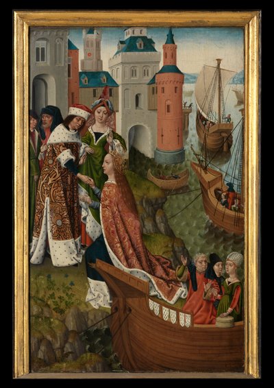 Panel z Legendy św. Urszuli autorstwa Master of the Legend of St. Ursula