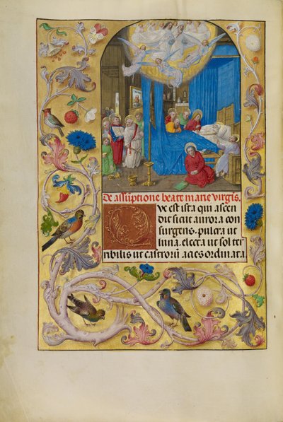 Śmierć Dziewicy autorstwa Master of the Lübeck Bible