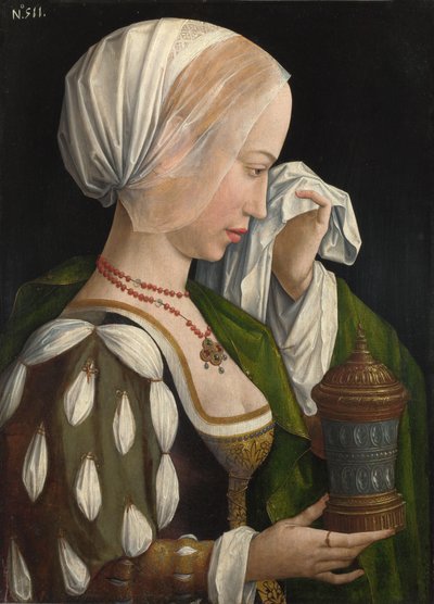Płacz Magdaleny, c. 1525 autorstwa Master of the Magdalen Legend,