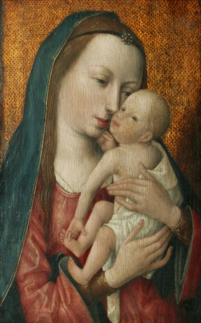 Dziewica z Dzieciątkiem, ok. 1475-1500 (olej na desce) autorstwa Master of the Magdalen Legend
