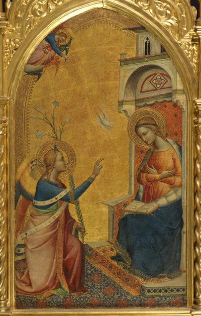 Zwiastowanie, ok. 1350-75 (tempera na panelu) autorstwa Master of the Misericordia (attr.to)