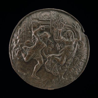 Apollo i Daphne. autorstwa Master of the Orpheus Legend
