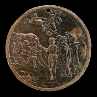 Mars i Wenus, czwarta ćwierć XV wieku. autorstwa Master of the Orpheus Legend