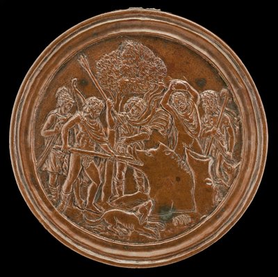 Meleager Polowanie na dzika kalydońskiego, 4. ćw. XV w. autorstwa Master of the Orpheus Legend