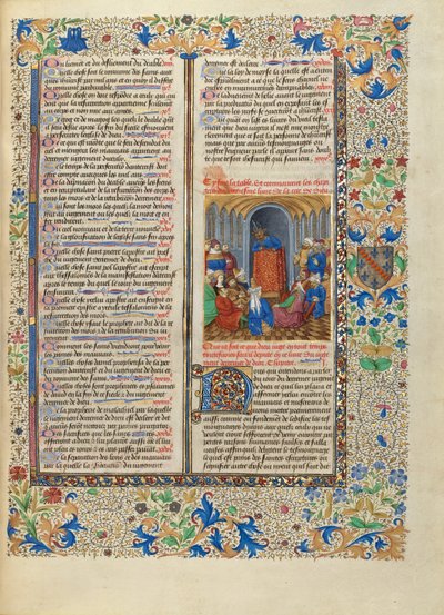 Przepowiadanie diabłów autorstwa Master of the Oxford Hours