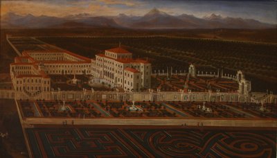 Pałac i ogrody Venaria Reale autorstwa Master of the Residenze Sabaude