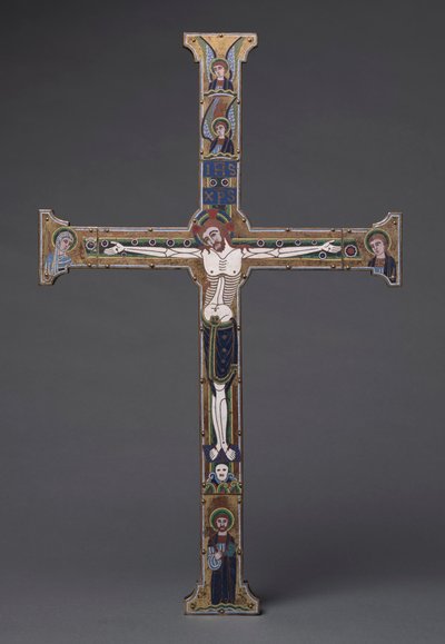 Krzyż Spitzera, c. 1190. autorstwa Master of the Royal Plantagenet Workshop