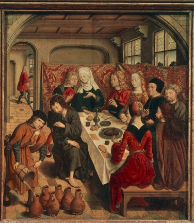 Ślub w Kanie autorstwa Master of the Saint Bartholomew Altarpiece