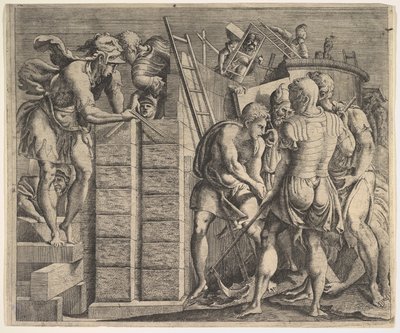 Kadmus Założyciel Teby, ca. 1543-44. autorstwa Master of the Story of Cadmus