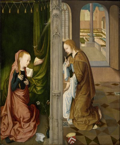 Zwiastowanie autorstwa Master of the Virgo Inter Virgines