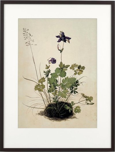 Columbine, 2018 (drewniana rama, obramowanie, ekran LCD, wentylator i odtwarzacz multimedialny) autorstwa Mat Collishaw
