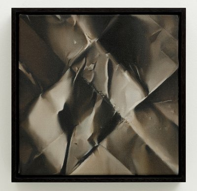 Co słychać, 2013 (olej na płótnie) autorstwa Mat Collishaw