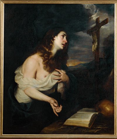 Maria Magdalena, pokutnica (obraz na płótnie) autorstwa Mateo Cerezo