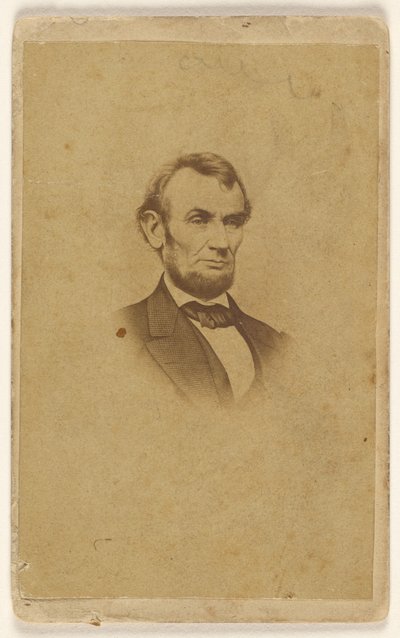 [Rycina przedstawiająca Abrahama Lincolna według fotografii Mathew B. Brady
