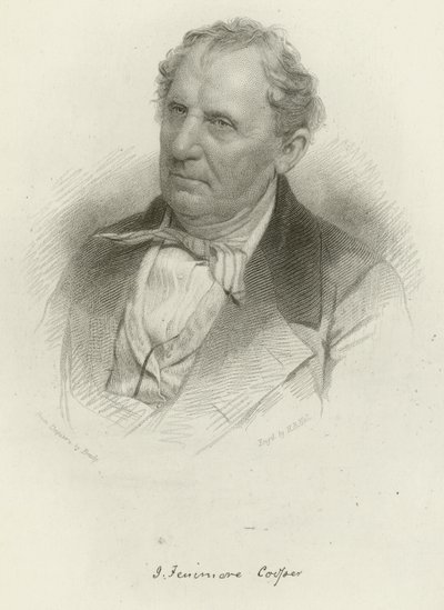 James Fenimore Cooper autorstwa Mathew B. Brady