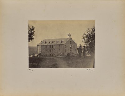 Więzienie Libbey [sic] autorstwa Mathew B. Brady