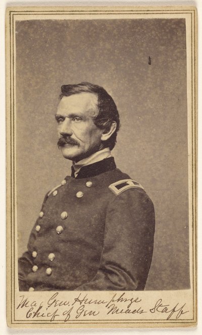 Generał major [Andrew Atkinson] Humphreys. Szef sztabu generała Meade