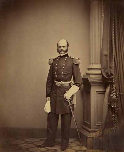 Generał major A. E. Burnside autorstwa Mathew B. Brady
