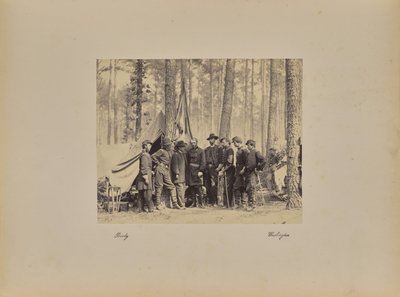 Potter i pracownicy autorstwa Mathew B. Brady