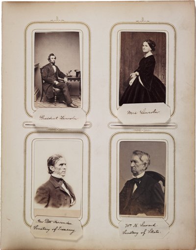 Album 200 cartes de visite, większość autorstwa Brady
