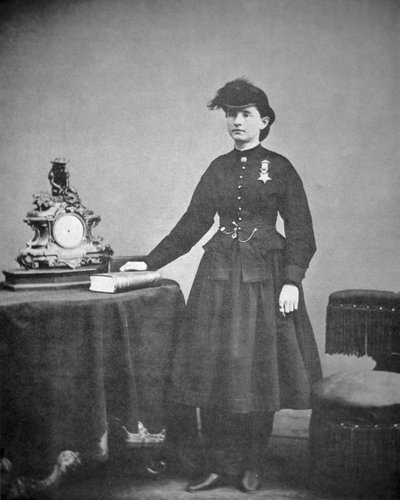 Dr Mary Edwards Walker (1832-1919) (zdjęcie czarno-białe) autorstwa Mathew Brady