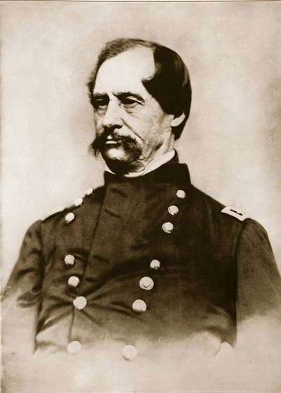 Generał David Hunter, 1861-65 autorstwa Mathew B. Brady